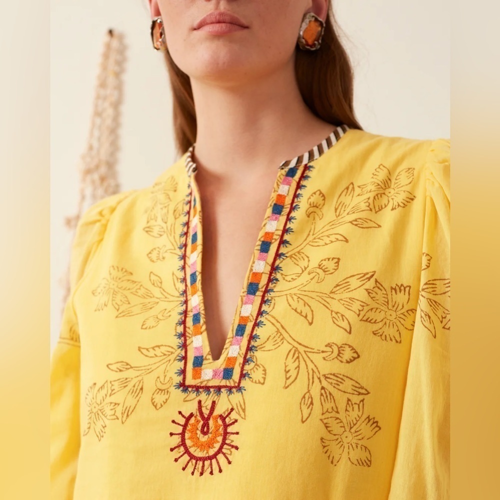Alix of Bohemia Winifred Dress in Amber
